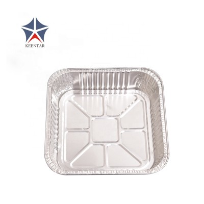 Disposable Aluminum Foil Fast Food Plate,Aluminum Foil BBQ Tin Tray