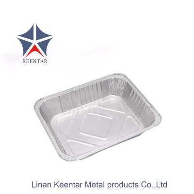 half size aluminum foil tray