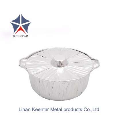 10 inch disposable aluminum foil pot