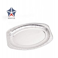 Disposable Oval Aluminum Foil Trays For Food Packaging